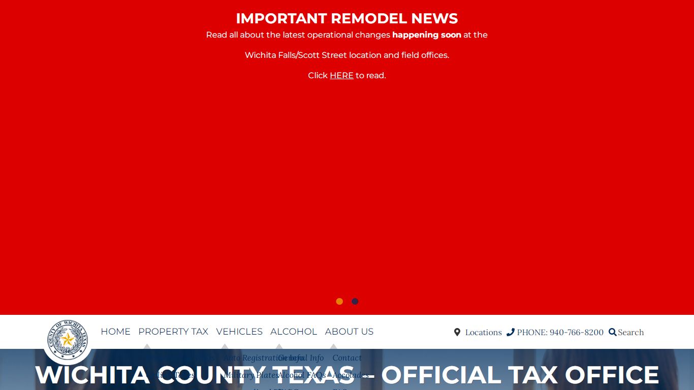 Wichita County Texas - Official Tax Office Website ...